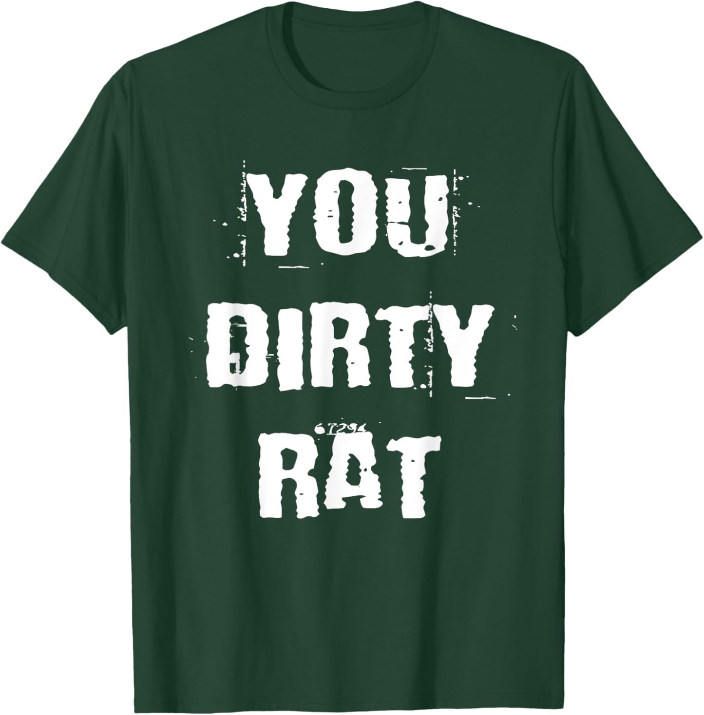 You Dirty Rat Old School Gangster T-Shirt - T-Shirt | Forest