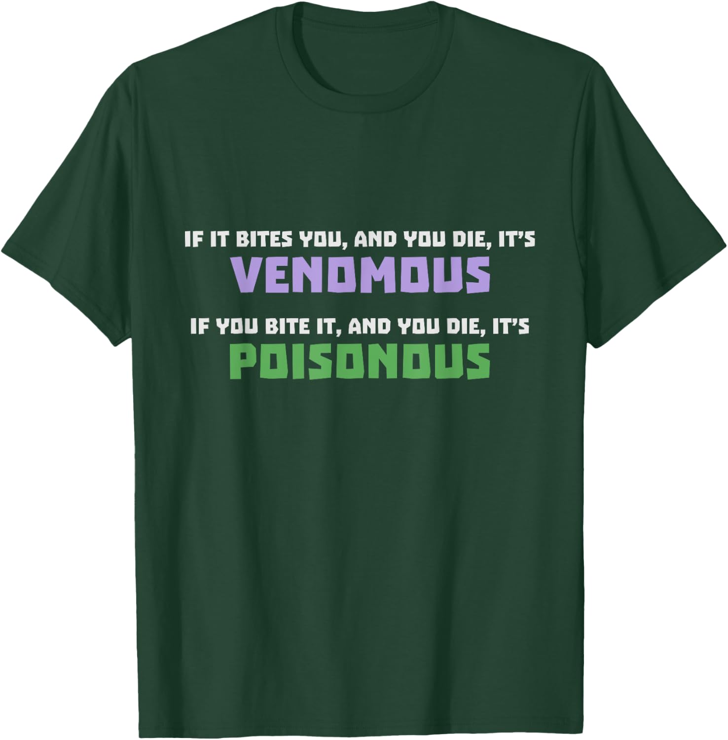 Herpetologist Shirt - If It Bites You T-Shirt - T-Shirt | Forest