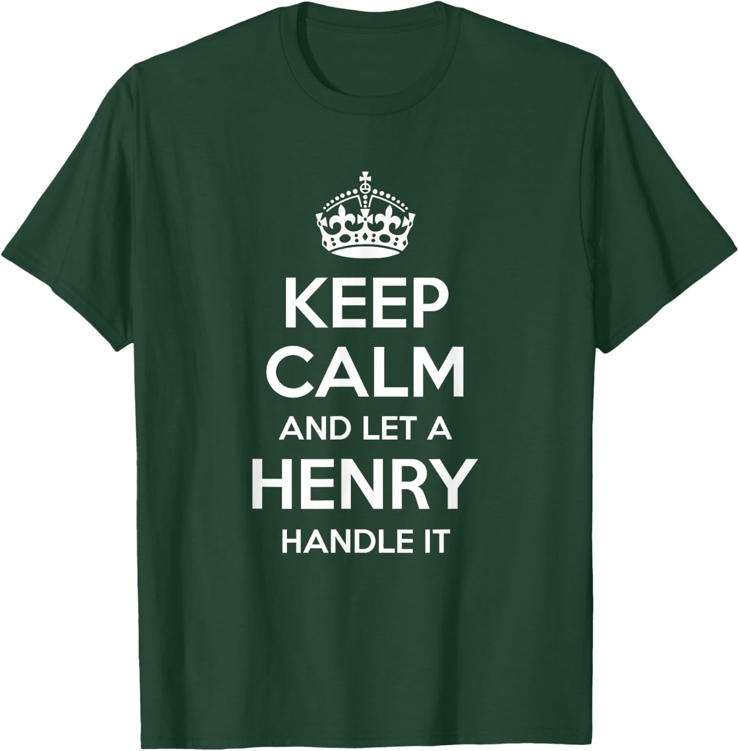HENRY Funny Surname Family Tree Birthday Reunion Gift T-Shirt - T-Shirt | Forest