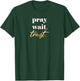 Pray Wait Trust Women Teens Christian Bible Verse T-Shirt - T-Shirt | Forest