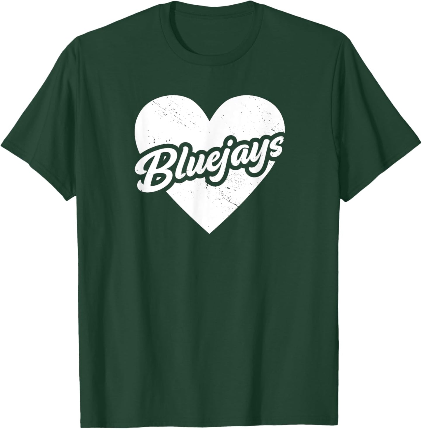 Vintage Blue Jays School Spirit Go Bluejays Love T-Shirt - T-Shirt | Forest