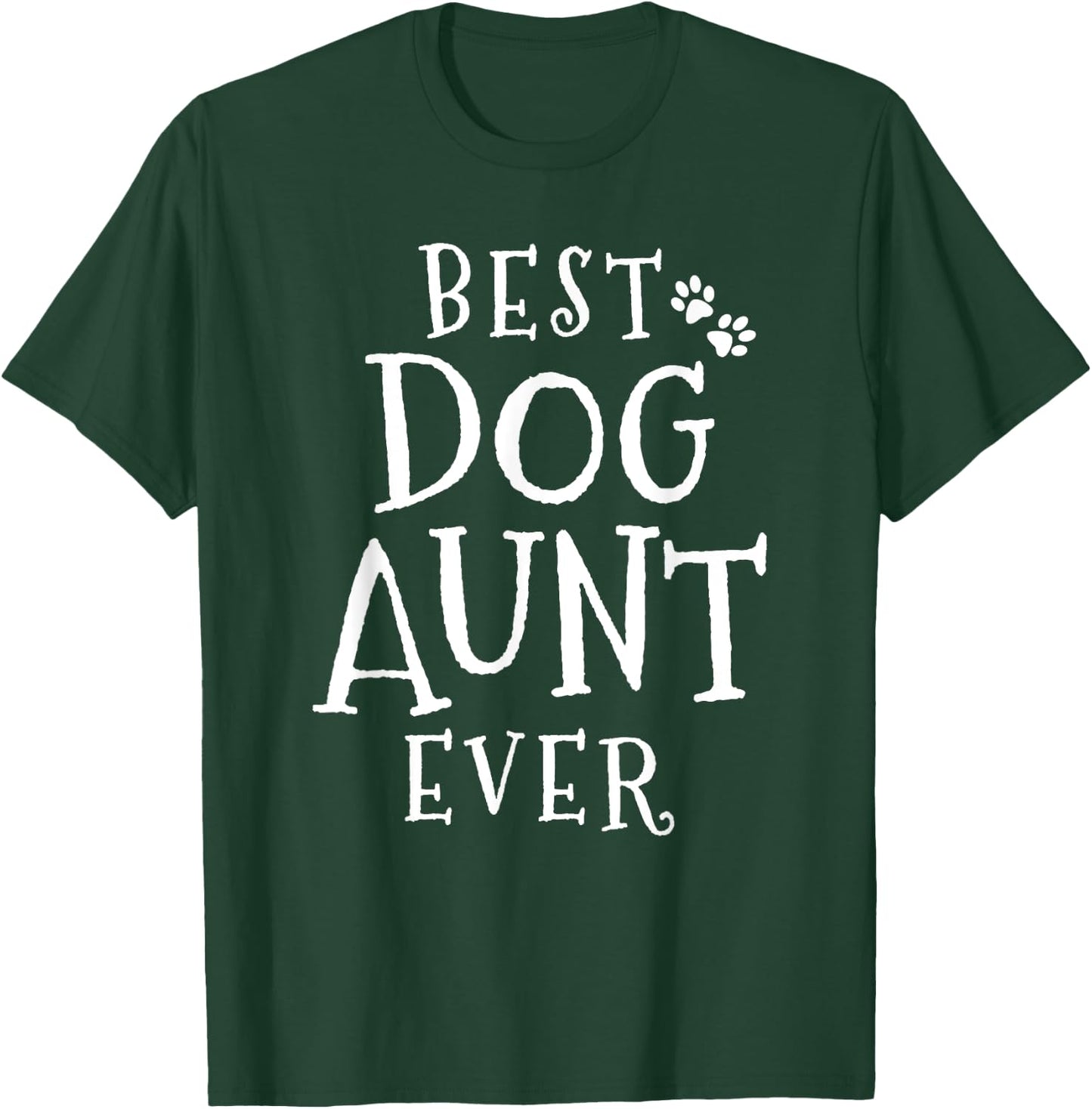 Dog Aunt Auntie Women Kids T-Shirt - T-Shirt | Forest