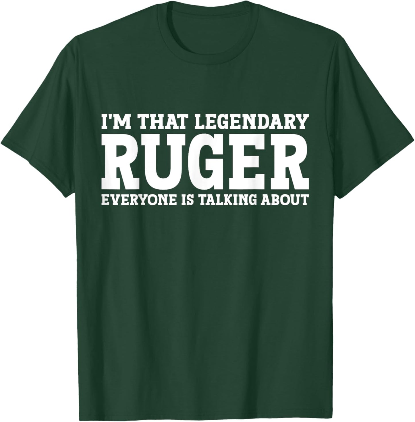 Ruger Personal Name First Name Funny Ruger T-Shirt - T-Shirt | Forest
