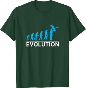 Falcon Birds of Prey Evolution Falconry T-Shirt - T-Shirt | Forest
