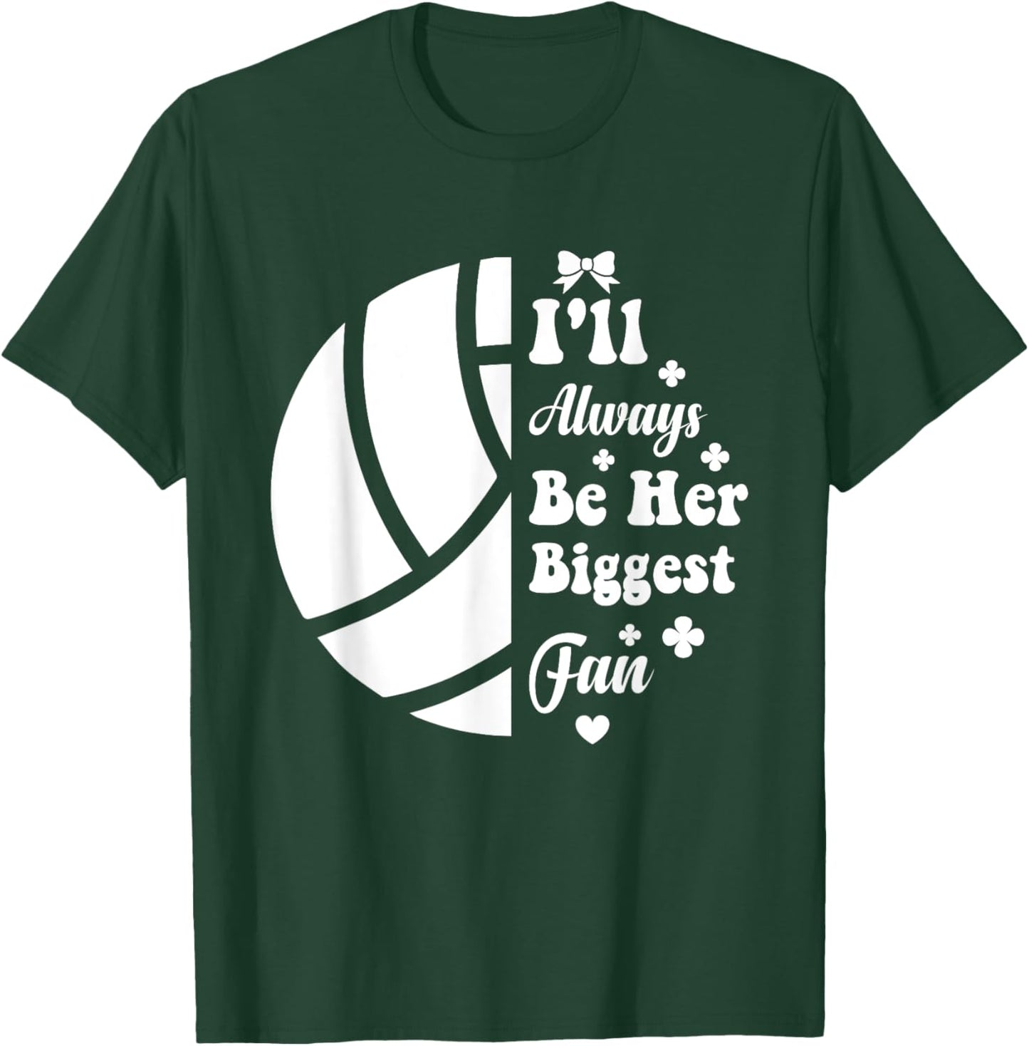 Volleyball Player Funny Volleyball Lover Volleyball Fans T-Shirt - T-Shirt | Forest