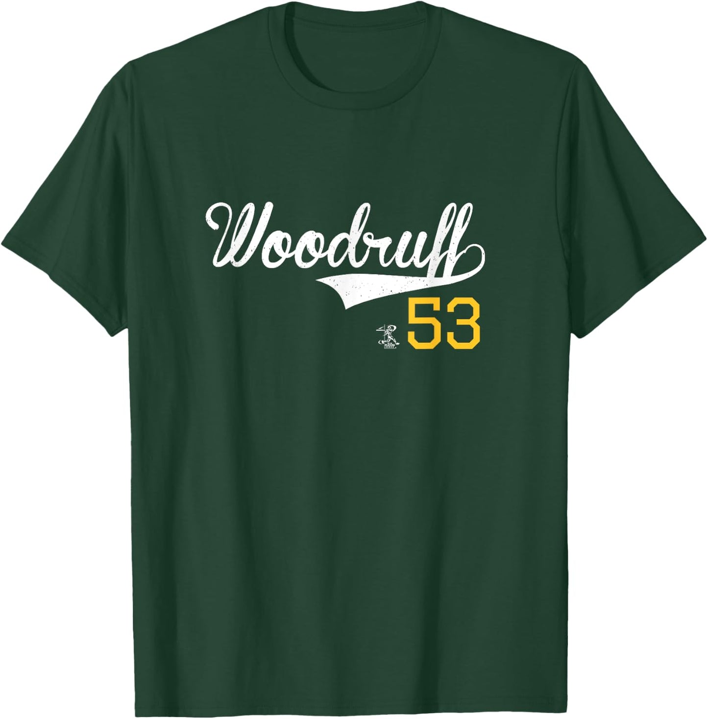 Brandon Woodruff Vintage Gameday T-Shirt - T-Shirt | Forest