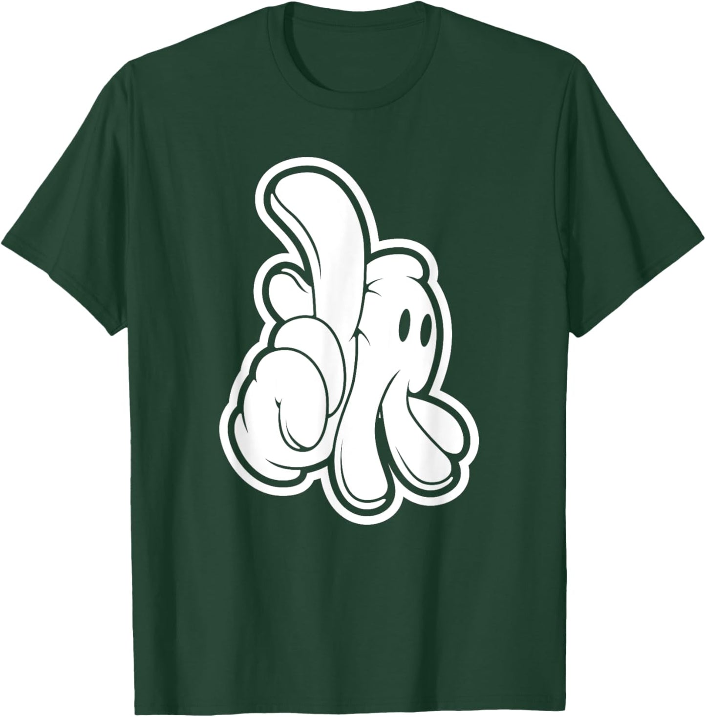 Cartoon Glove L.A. Hands Los Angeles Urban Hip Hop Street T-Shirt - T-Shirt | Forest