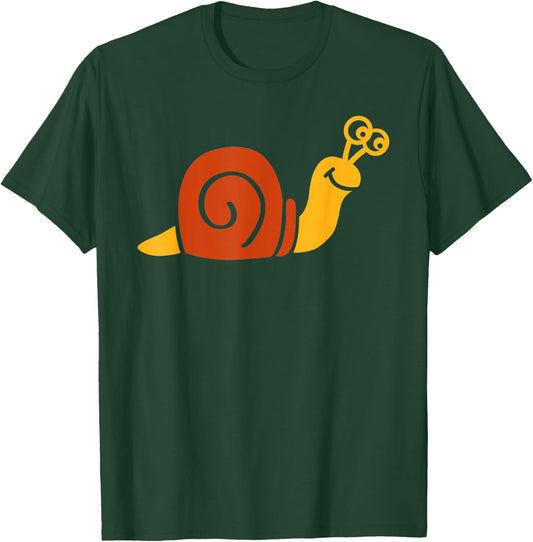 Red snail T-Shirt - T-Shirt | Forest