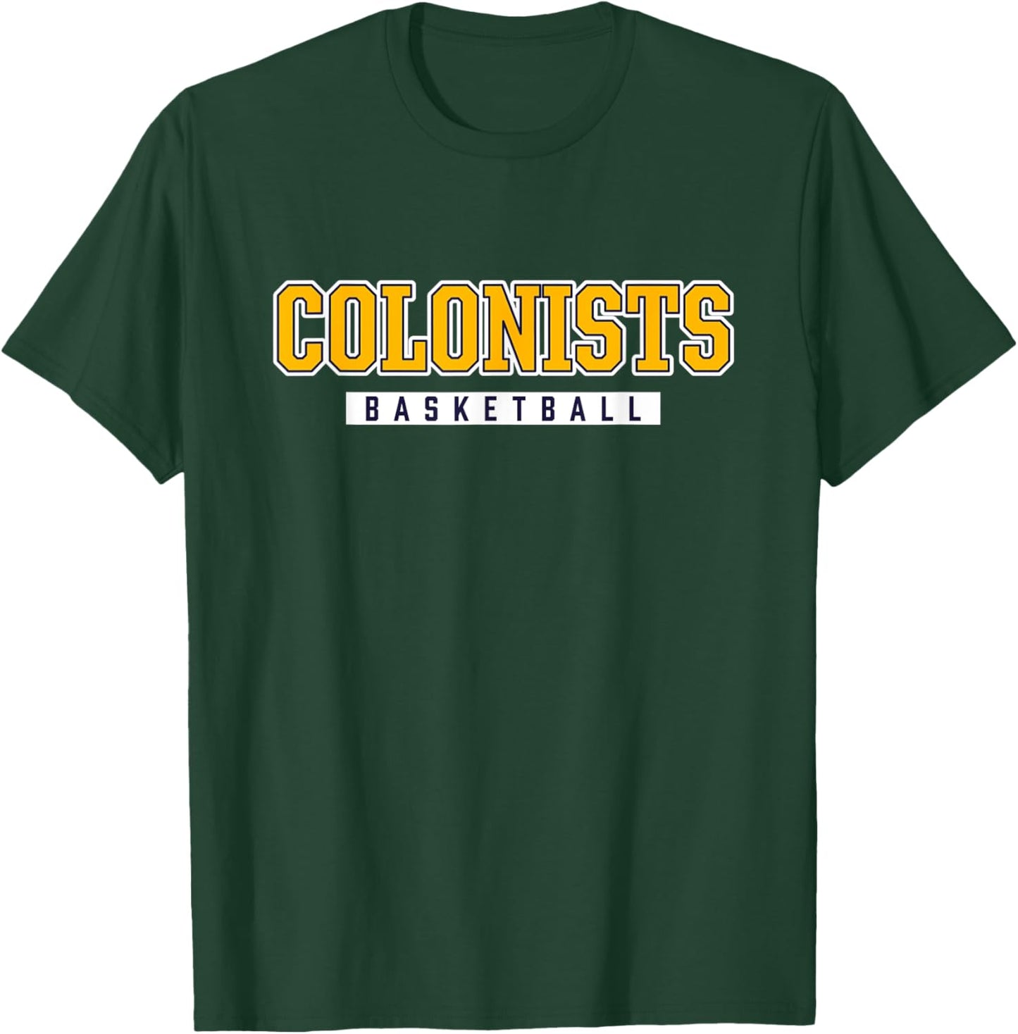 Colonists Basketball Anaheim High School T-Shirt - T-Shirt | Forest