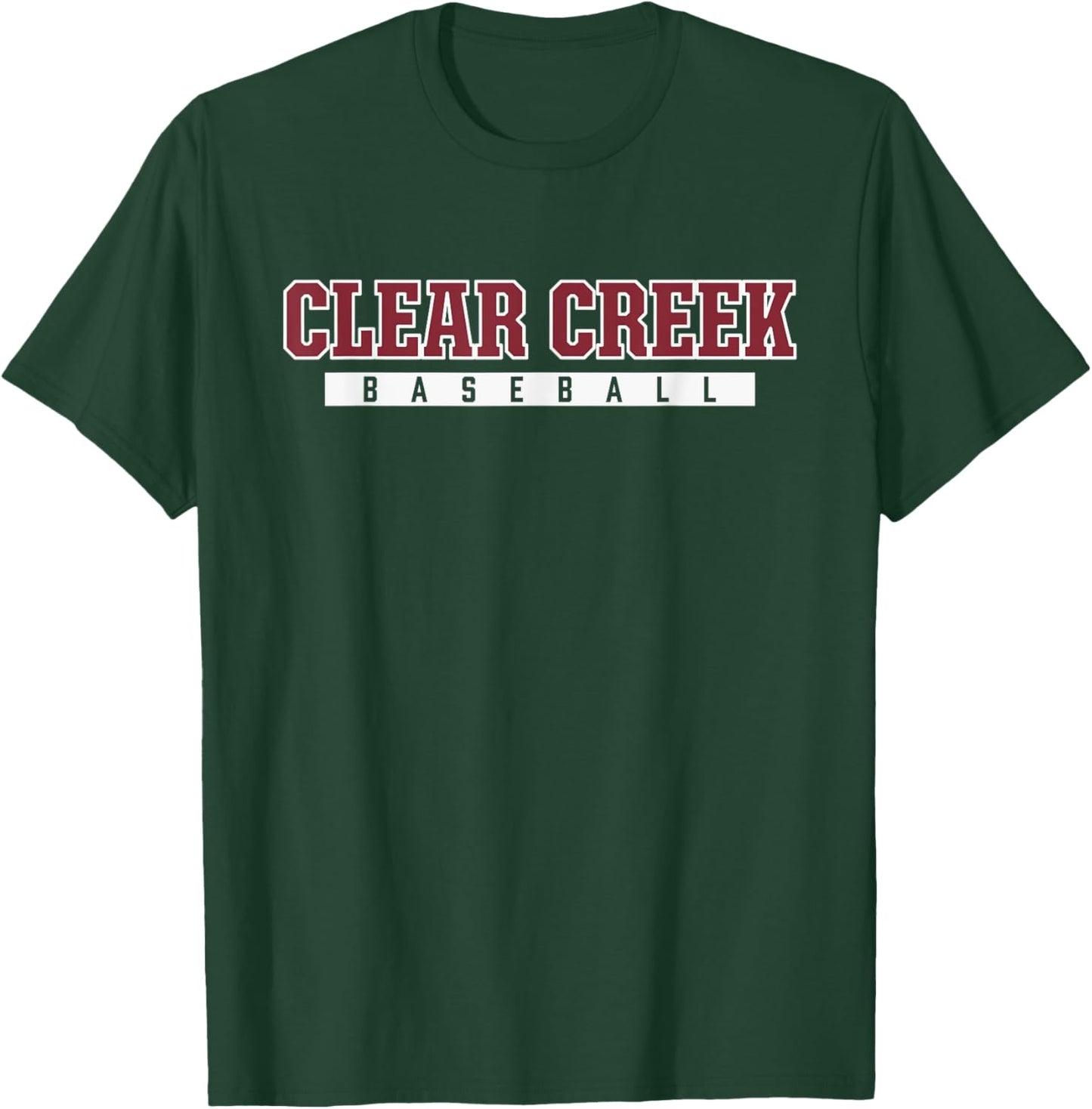 Clear Creek High School Baseball T-Shirt - T-Shirt | Forest