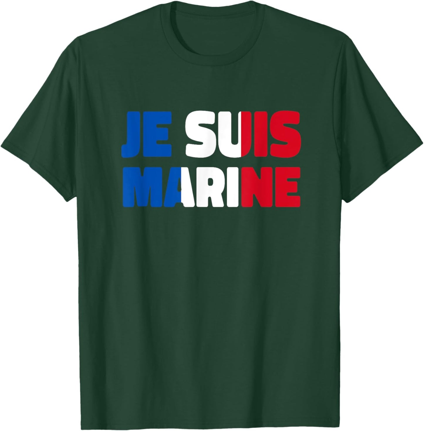 I'm Marine Le Pen , Black, S T-Shirt - T-Shirt | Forest