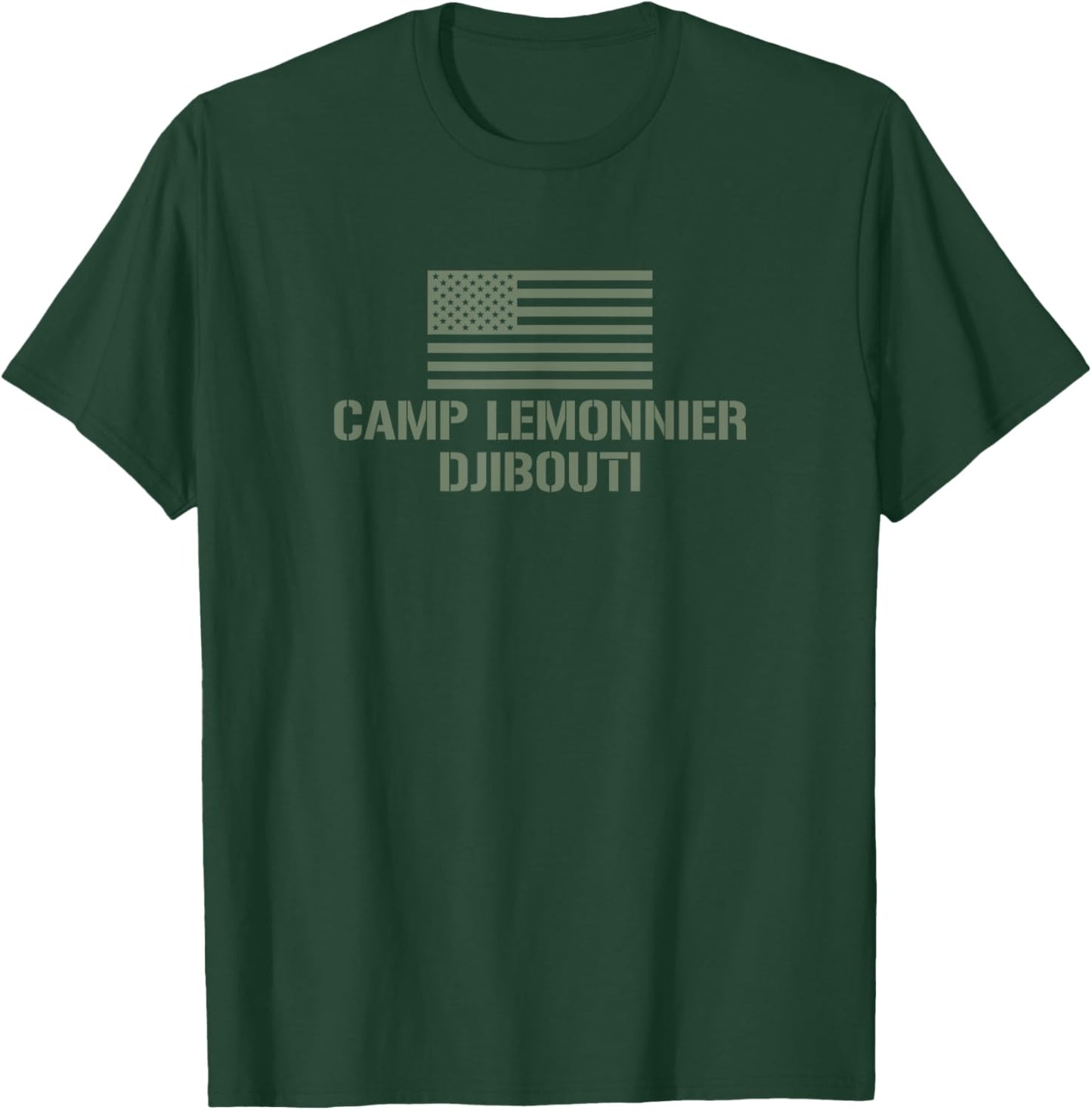 Camp Lemonnier T-Shirt - T-Shirt | Forest