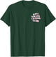 Anti Social Lifting Club: Anaglyph Trippy (Front + Back) T-Shirt - T-Shirt | Forest
