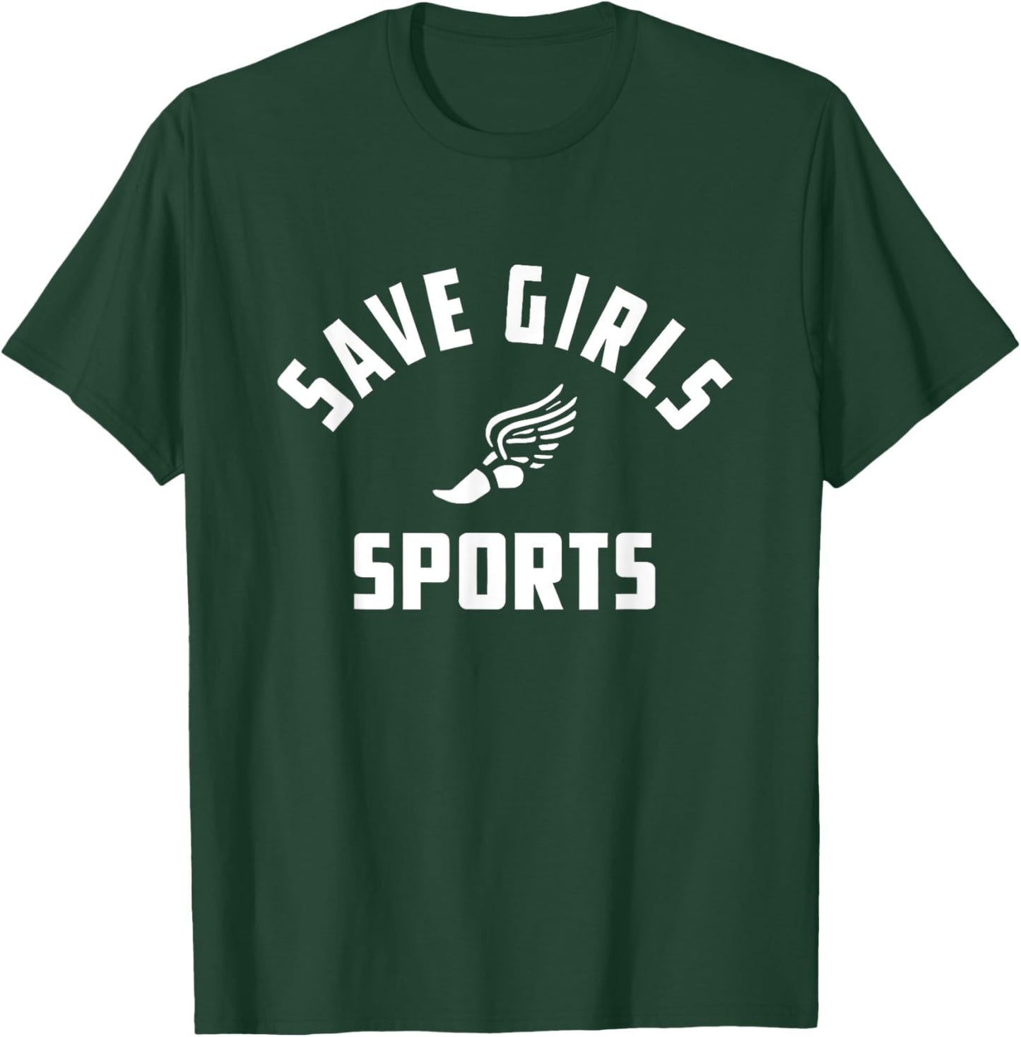 The Real Politically Savvy Save Girls Sports T-Shirt - T-Shirt | Forest