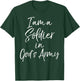 Christian Quote Bible Verse I Am a Soldier in God's Army T-Shirt - T-Shirt | Forest