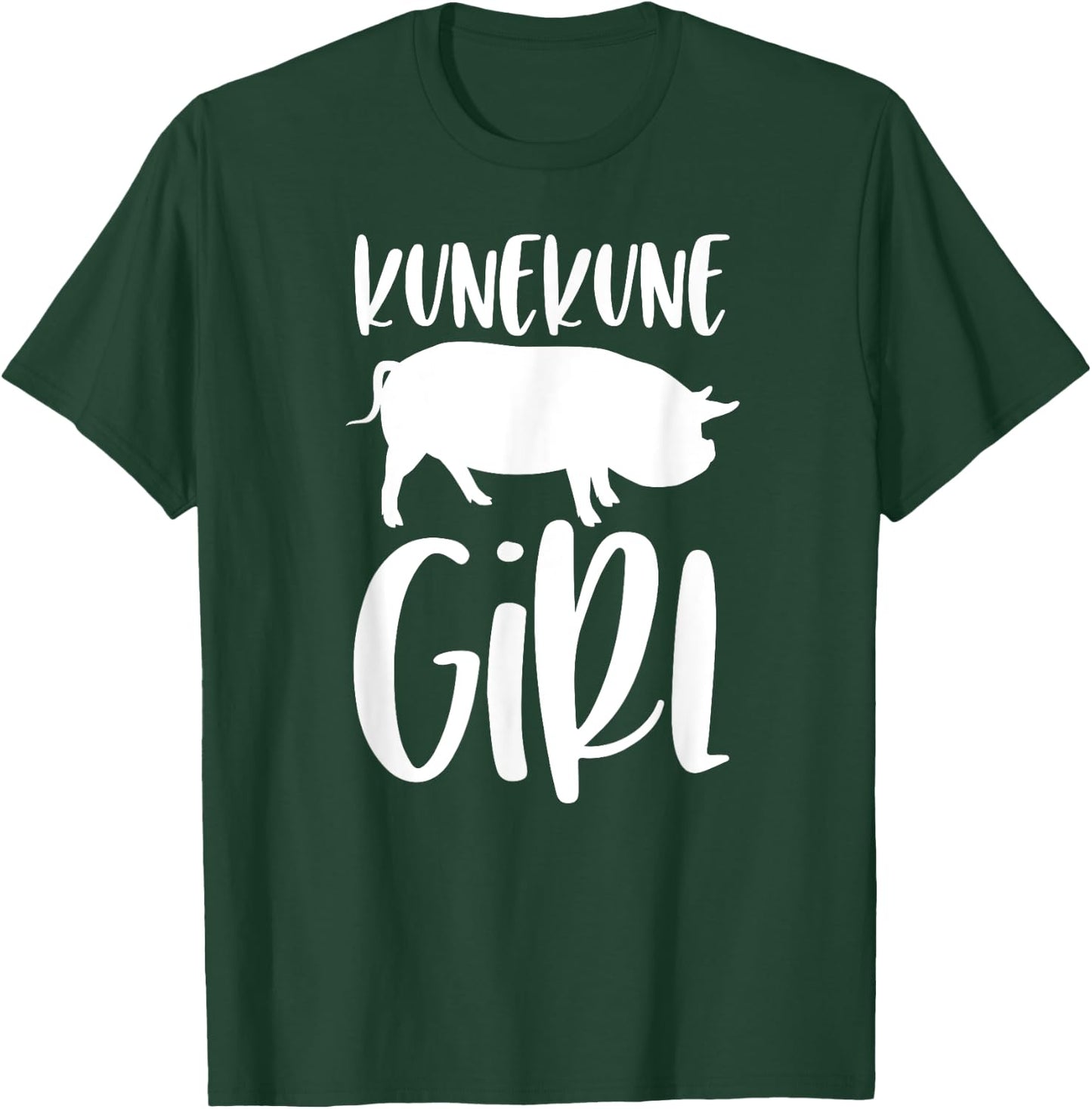 Kune Kune Pig Gift - Kunekune Girl T-Shirt - T-Shirt | Forest