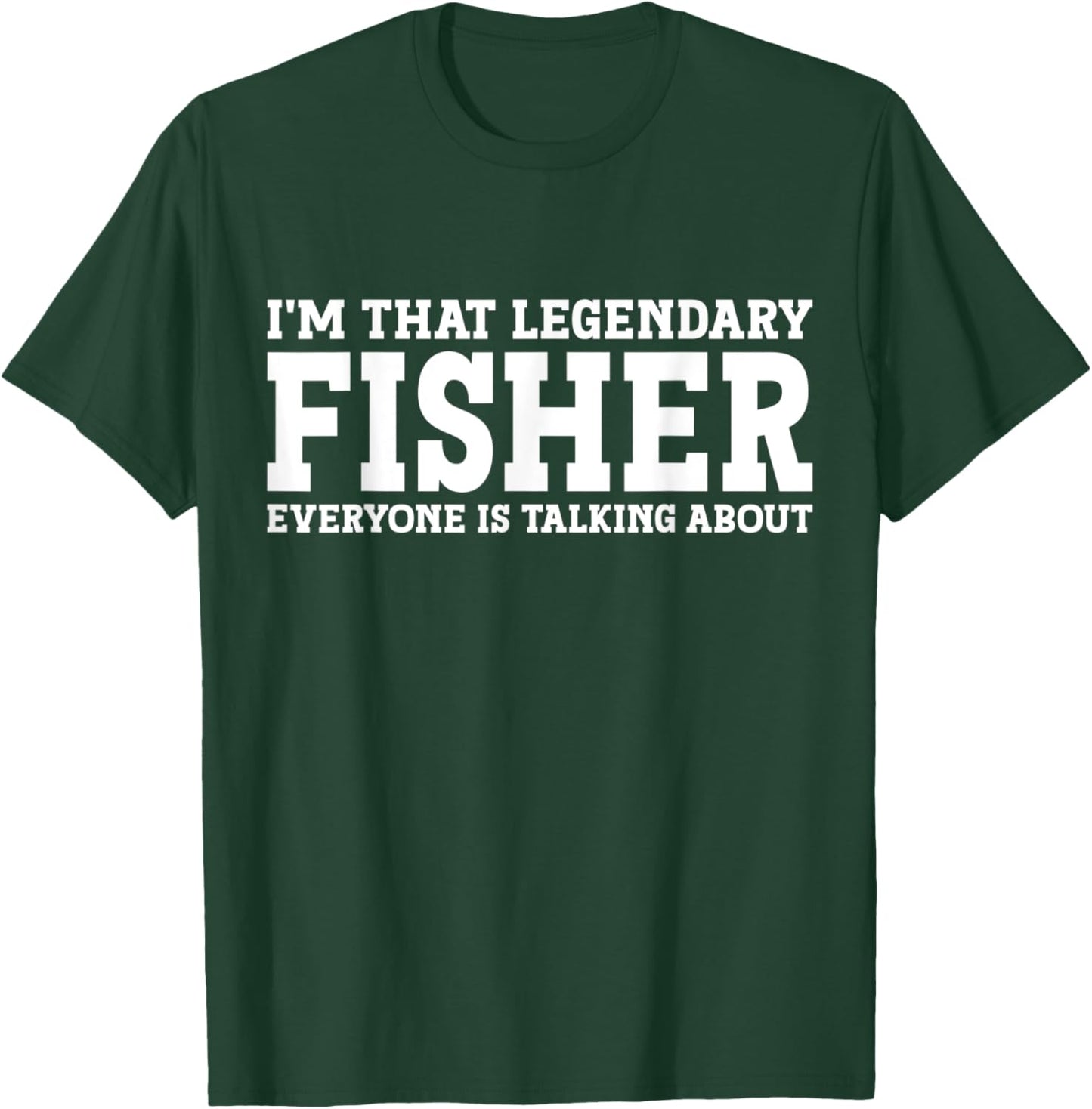 Fisher Surname Funny Team Family Last Name Fisher T-Shirt - T-Shirt | Forest
