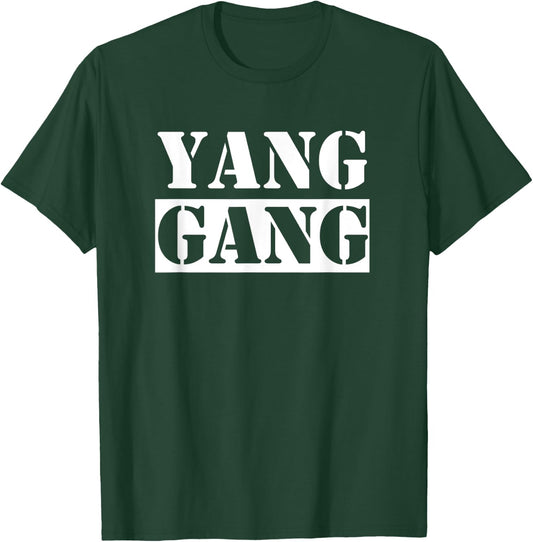 Andrew Yang 2020 T Shirt for Yang Gang Democratic Voters T-Shirt - T-Shirt | Forest