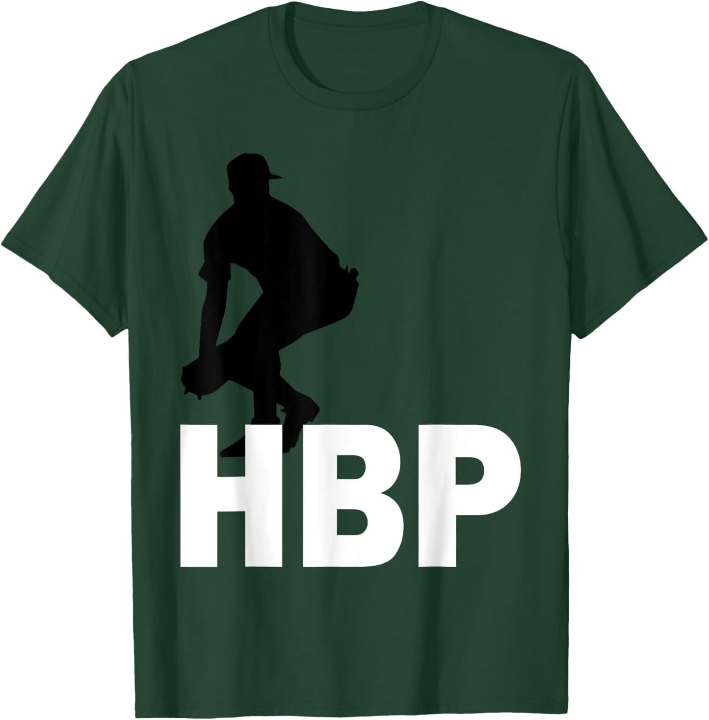 Baseball Hit By Pitch (HBP) T-Shirt - T-Shirt | Forest