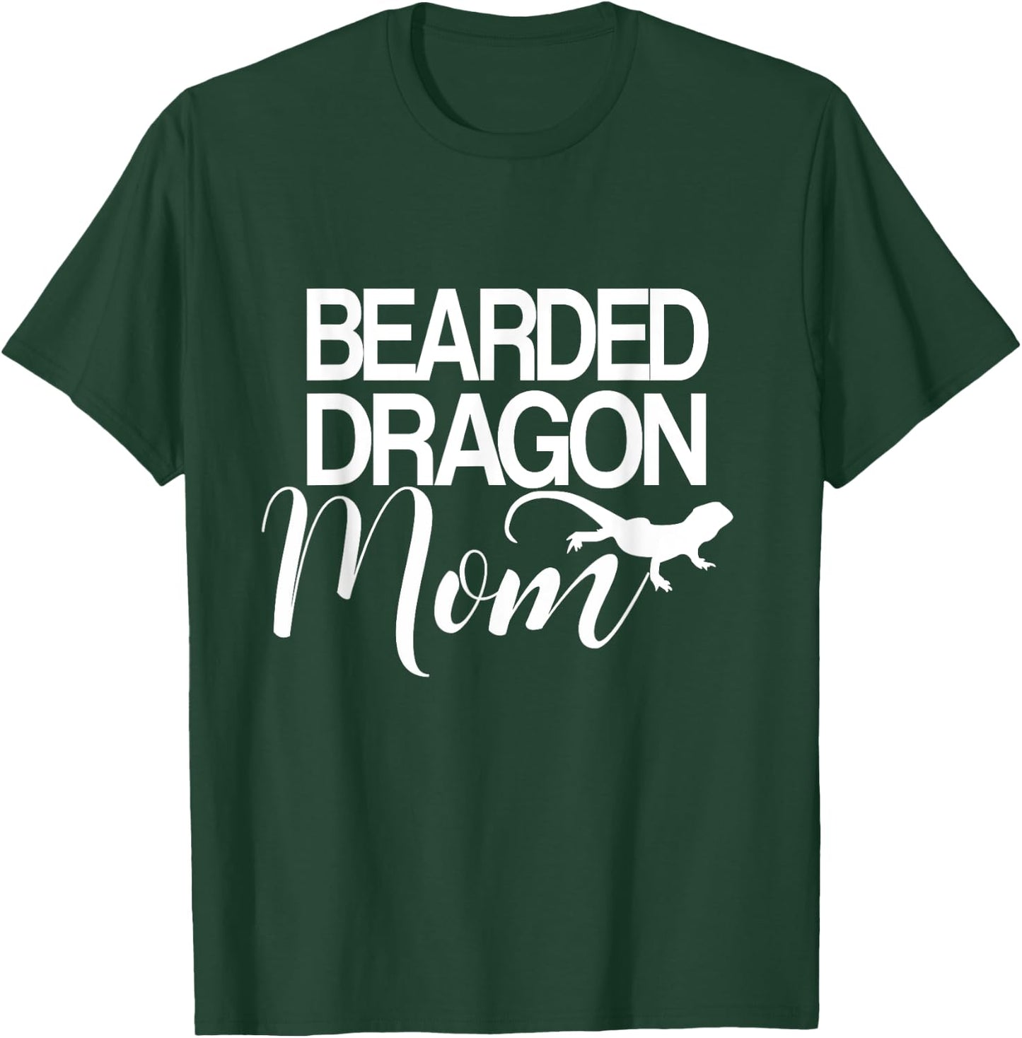 Bearded Dragon Mom Shirt - Funny Dragon T-Shirt - T-Shirt | Forest