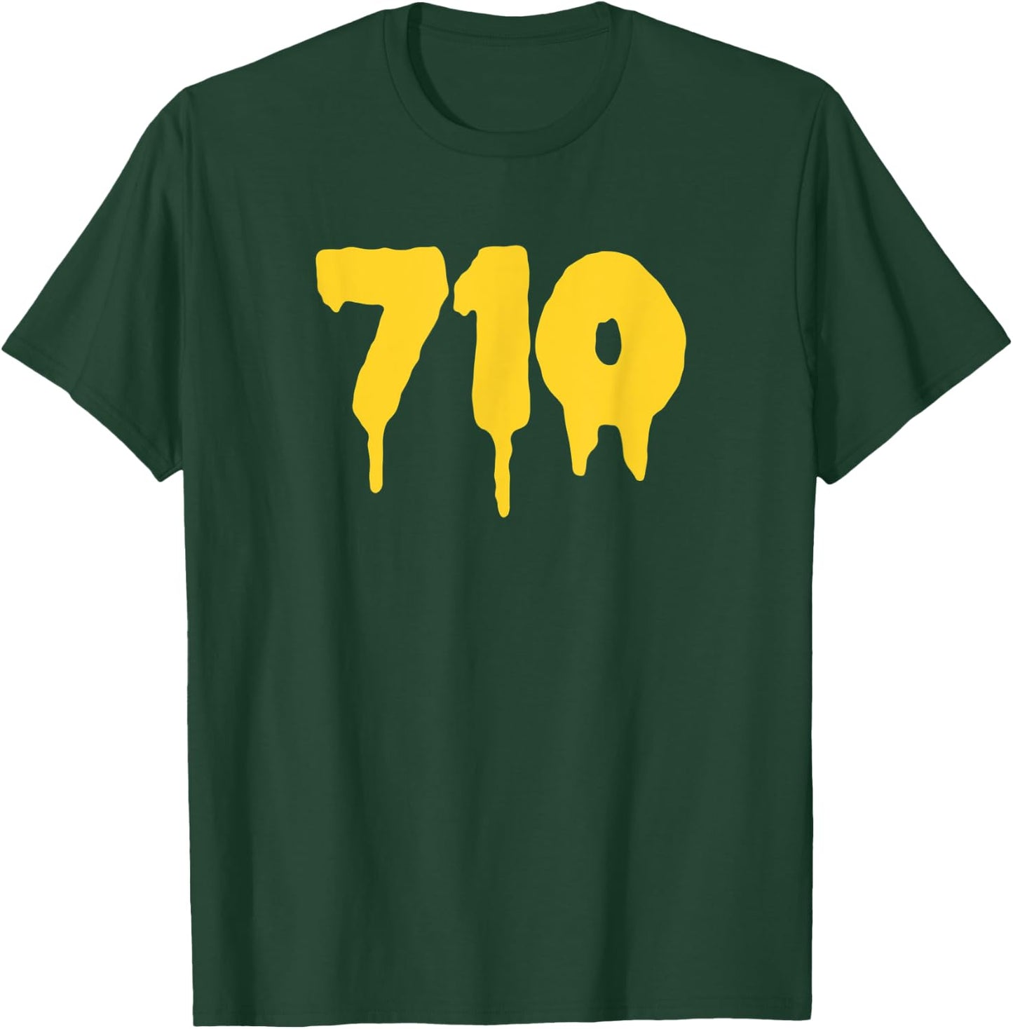 710 T Shirt For Stoners Gift Weed Oil Wax Shatter 420 T-Shirt - T-Shirt | Forest