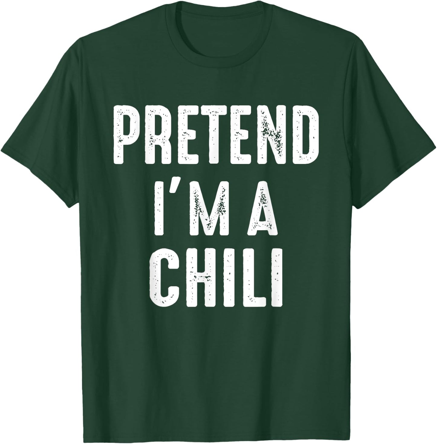 Pretend I'm A Chili Family Matching Halloween Costume T-Shirt - T-Shirt | Forest