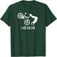 OTB - Over the Bar Funny Mountain Bike Shirt T-Shirt - T-Shirt | Forest
