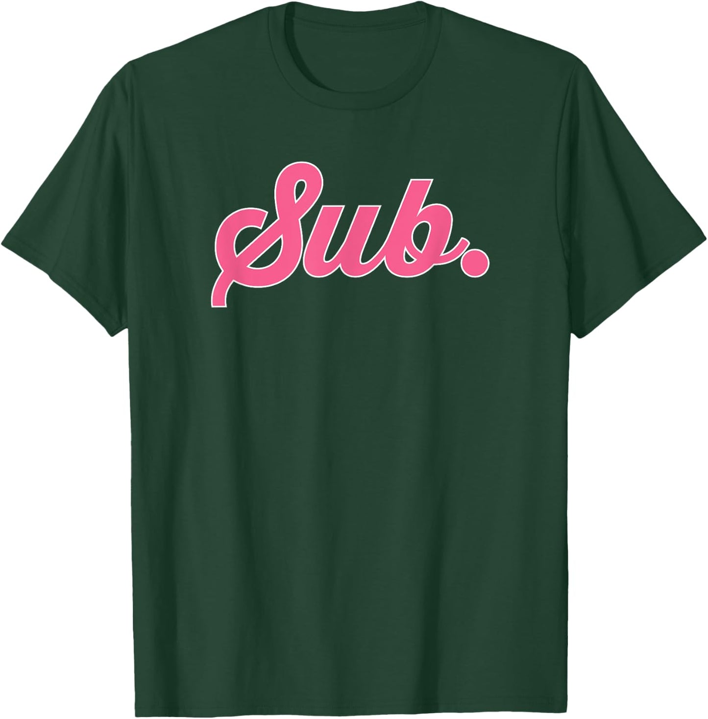 Sub. BDSM Kink Fetish and DDLG Role Play Pink Graphic T-Shirt - T-Shirt | Forest