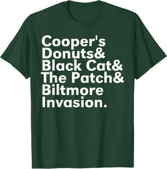 Cooper's Donuts & Black Cat & The Patch Women T-Shirt - T-Shirt | Forest
