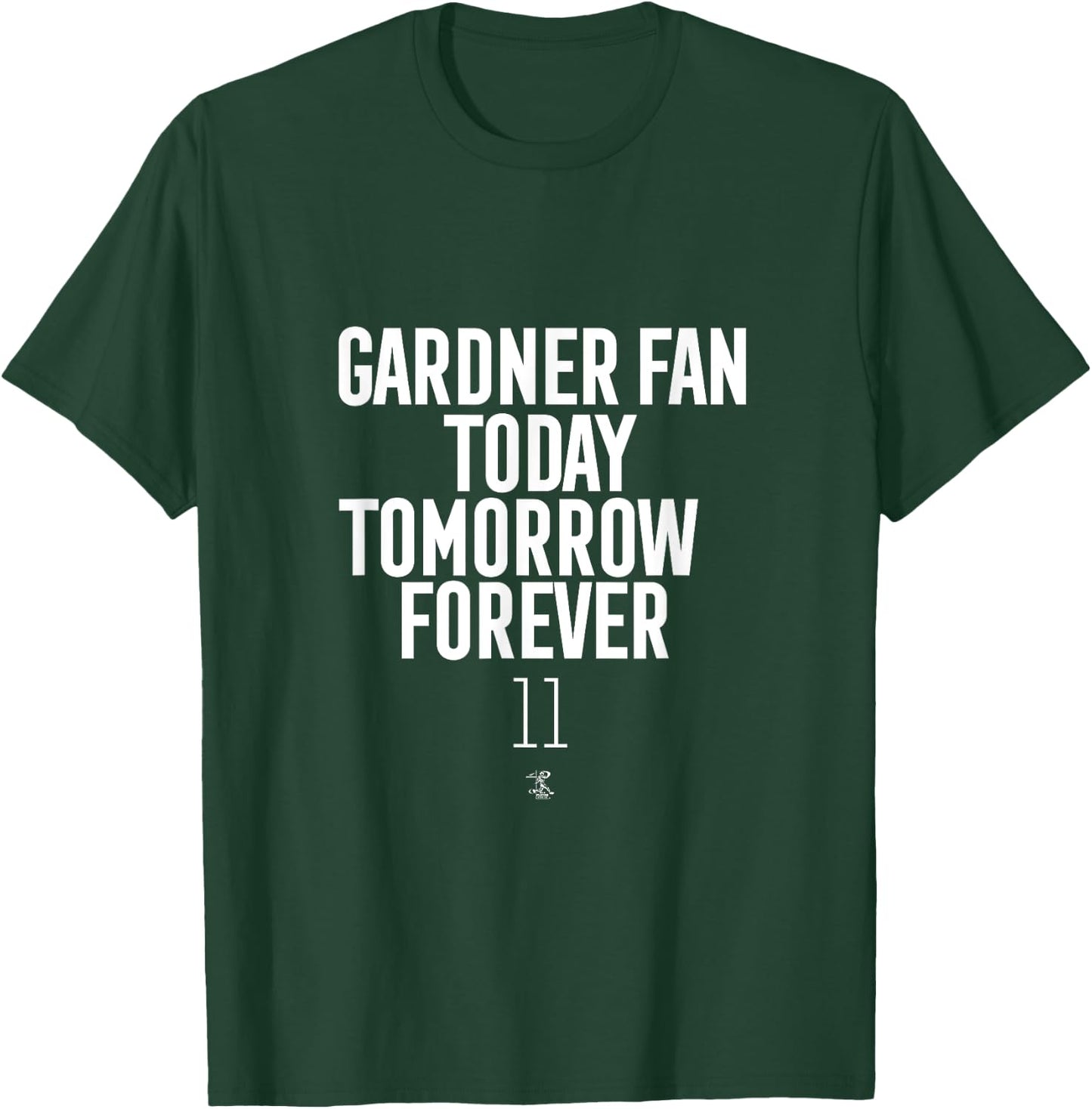 Brett Gardner Today Tomorrow Forever Gameday T-Shirt - T-Shirt | Forest