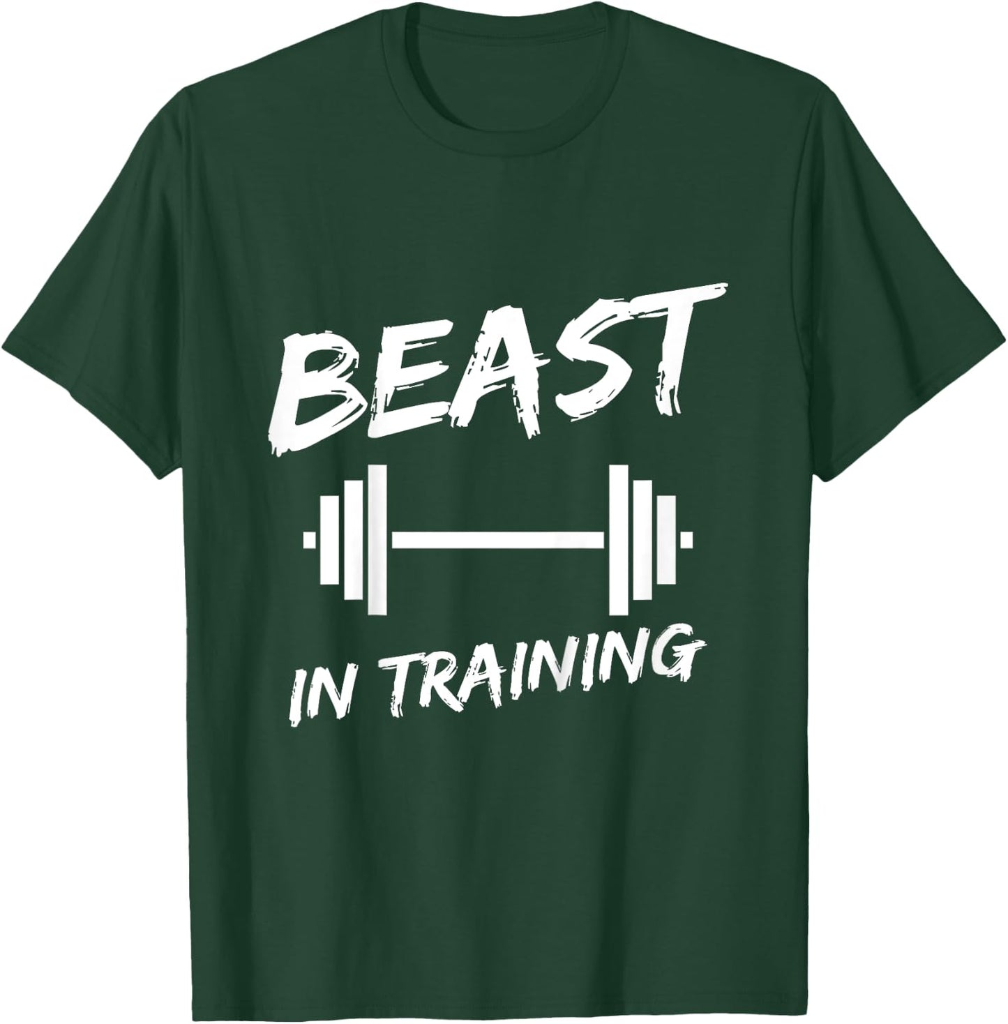 Kids Beast In Training Father And Son Bodybuilding T-Shirt - T-Shirt | Forest