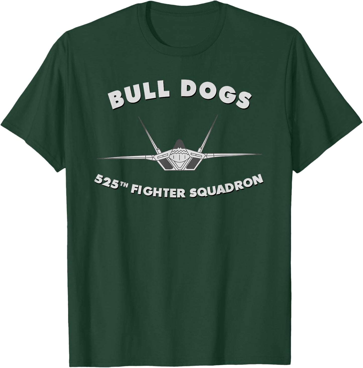 525th Fighter Squadron The Bull Dogs T-Shirt - T-Shirt | Forest