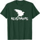Quoth The Raven Nevermore by Edgar Allan Poe Gothic Crow T-Shirt - T-Shirt | Forest