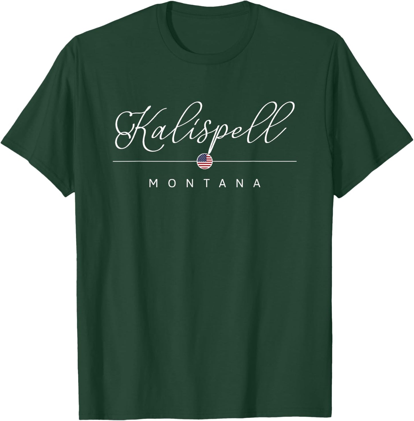 Kalispell Montana MT on Kalispell T-Shirt - T-Shirt | Forest