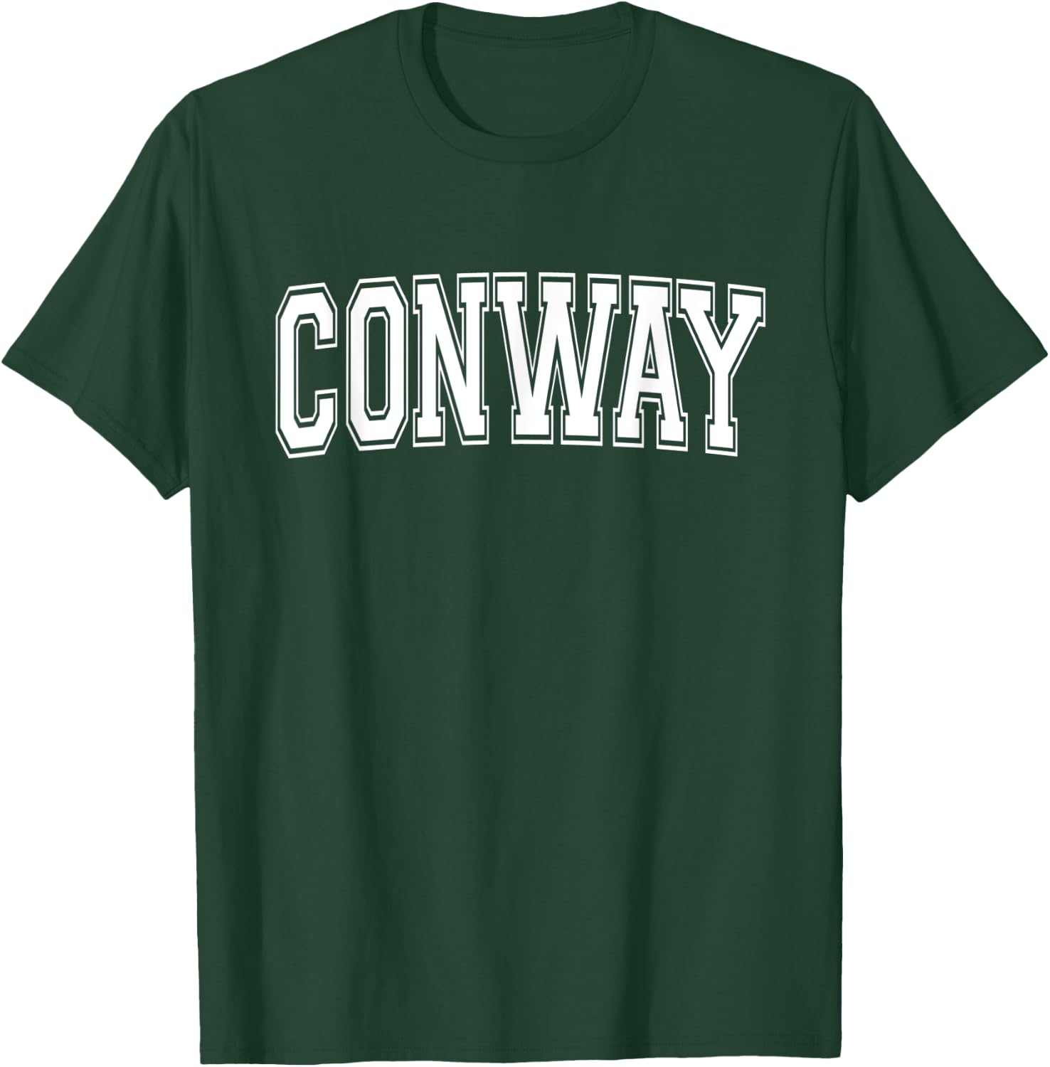 CONWAY SC SOUTH CAROLINA USA Vintage Sports Varsity Style T-Shirt - T-Shirt | Forest