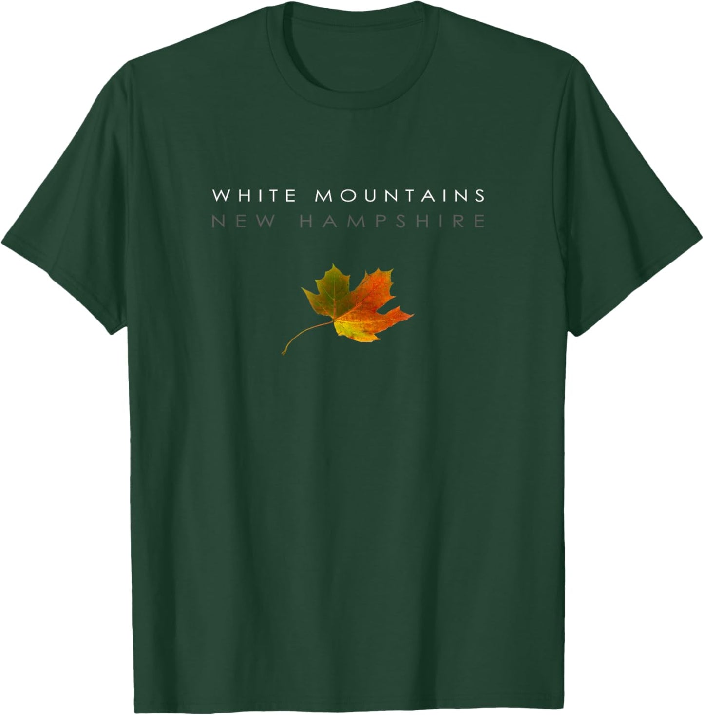 Fall - Autumn - New Hampshire - White Mountains T-Shirt - T-Shirt | Forest