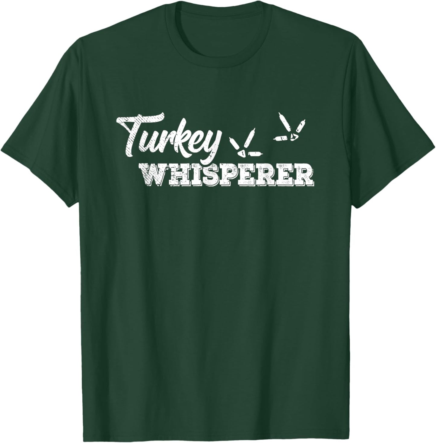 Turkey Whisperer Funny Farm And Animal Lover Retro T-Shirt - T-Shirt | Forest