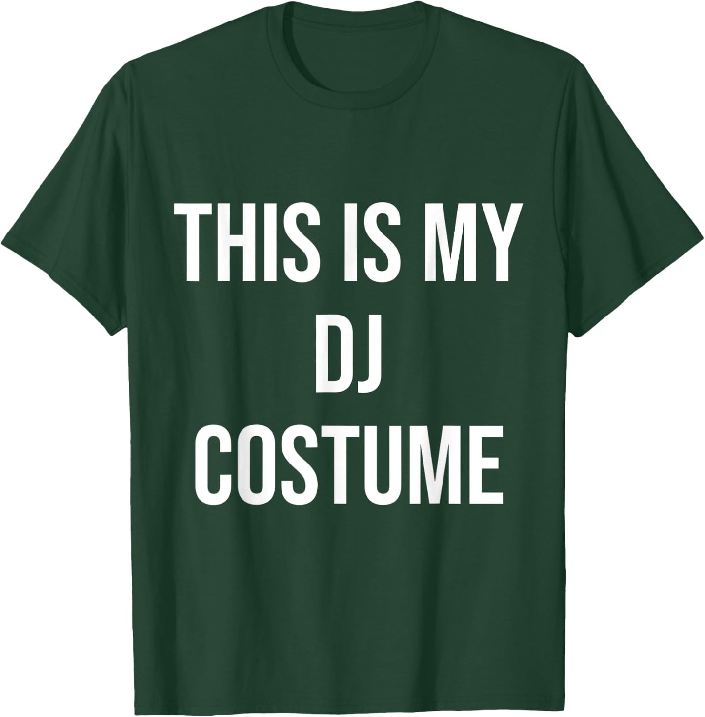 This is My DJ Costume Festival Party Electric Musician Gift T-Shirt - T-Shirt | Forest