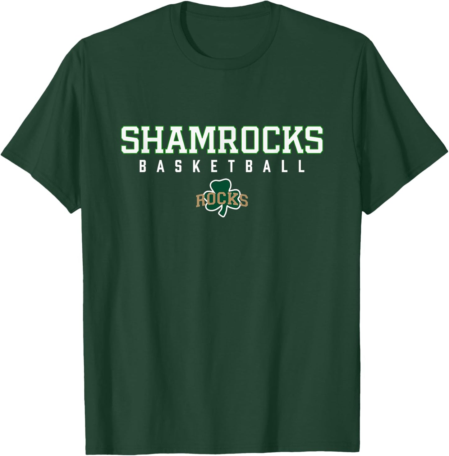 Westfield Shamrocks Logo Basketball HS T-Shirt - T-Shirt | Forest