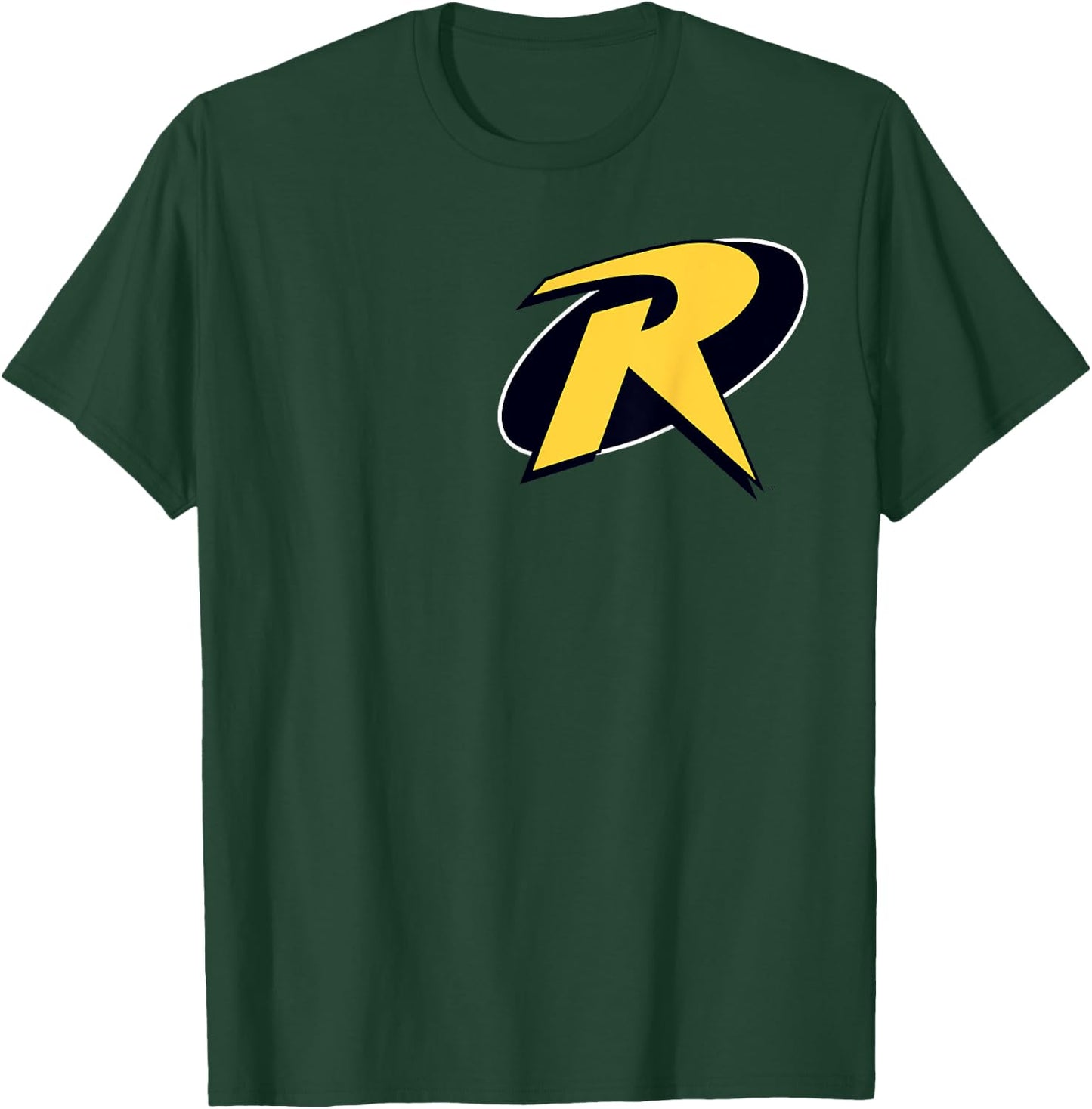 DC Robin Logo Breast T-Shirt - T-Shirt | Forest