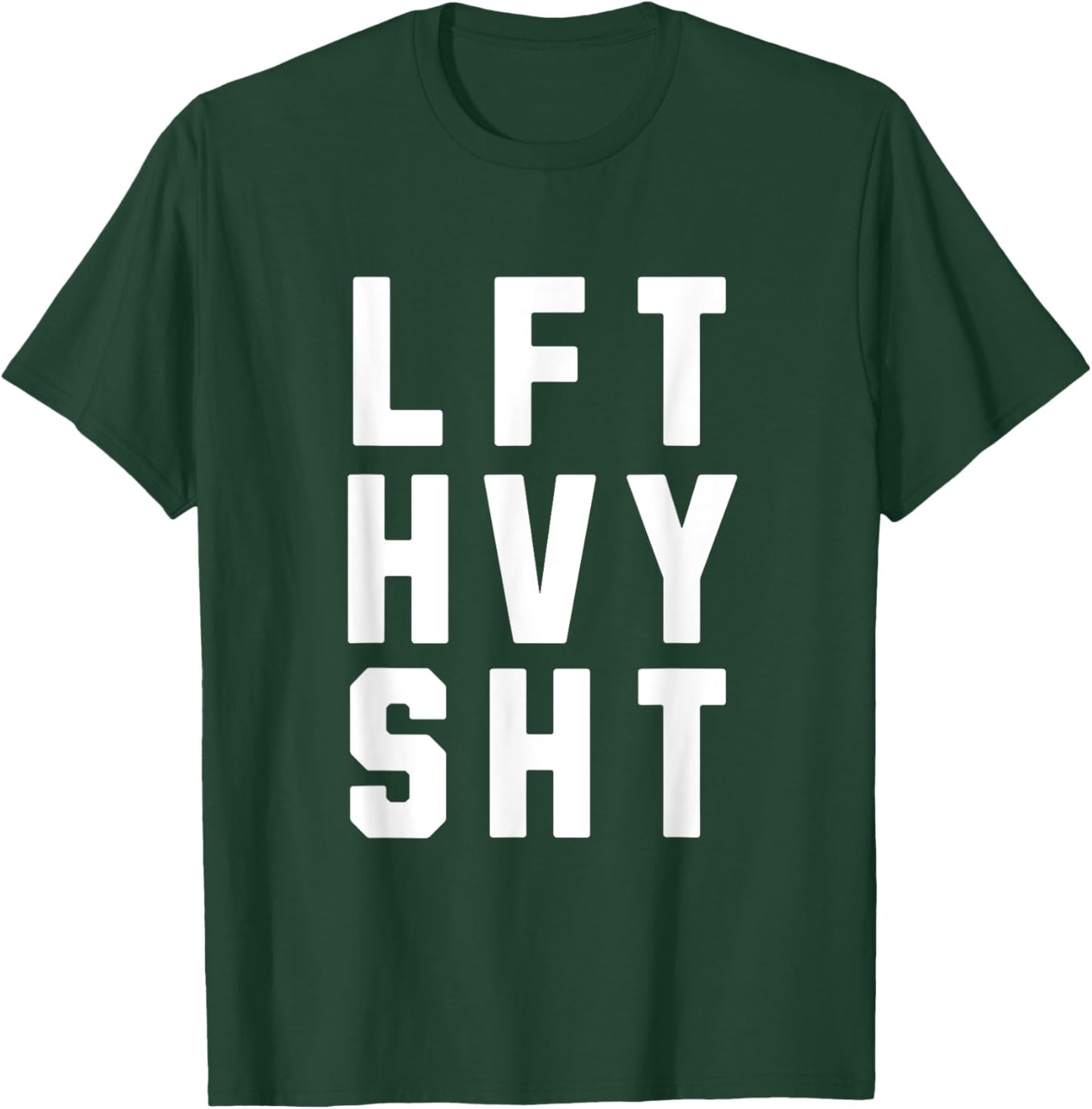Lift Heavy Gym Pump Cover T-Shirt - T-Shirt | Forest
