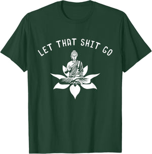 Buddhist Gift Lotus Flower Meditation Spiritual T-Shirt - T-Shirt | Forest
