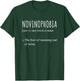 Funny Novinophobia Definition, Wine Lover T-Shirt - T-Shirt | Forest