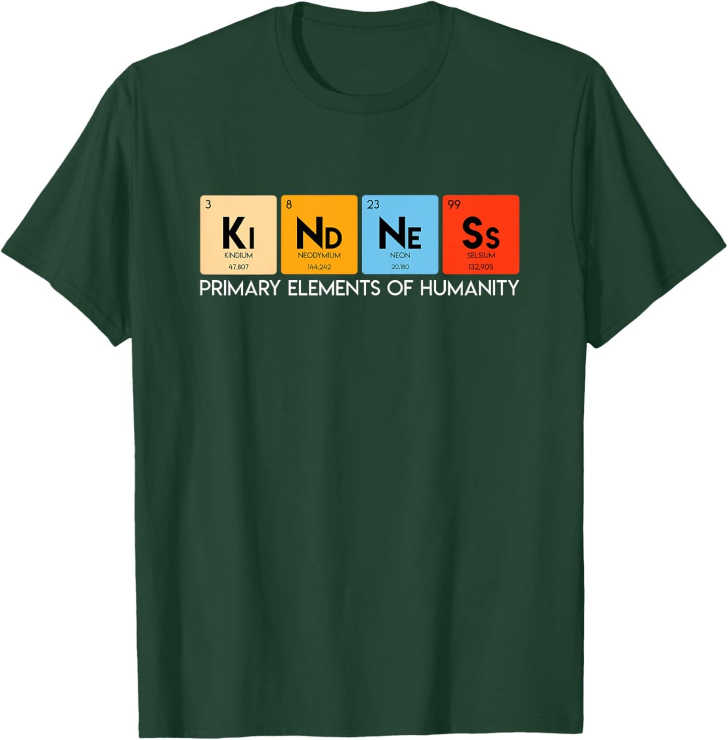 Inspiring Positive Kind Slogan for Kid Youth Teen Boys Girls T-Shirt - T-Shirt | Forest