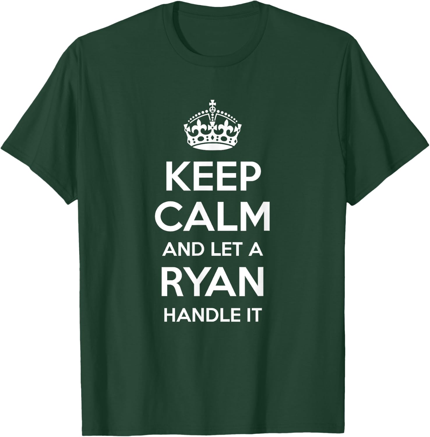 RYAN Funny Surname Family Tree Birthday Reunion Gift T-Shirt - T-Shirt | Forest