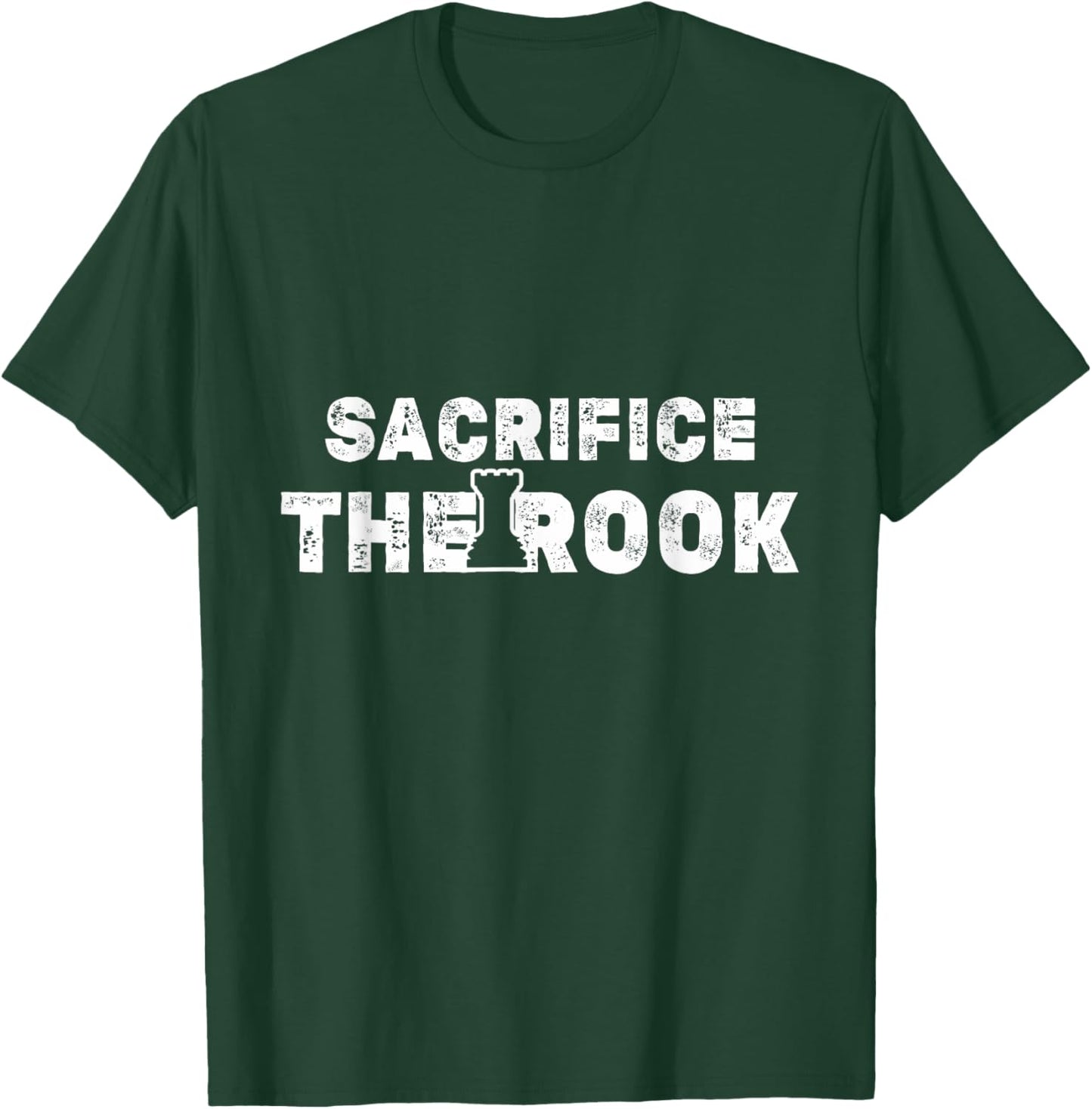 Funny Chess Pieces Motif | Sacrifice The ROOK Levy Meme ! T-Shirt - T-Shirt | Forest