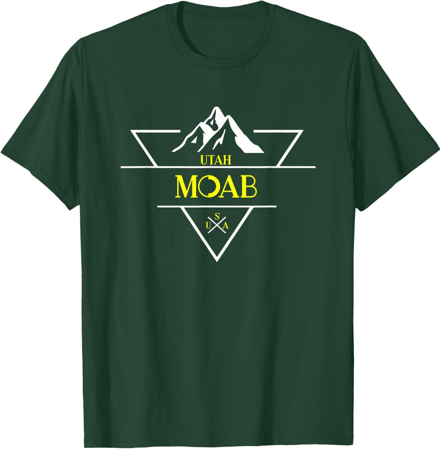 Moab Utah National Park - USA 1980s Retro Shirt T-Shirt - T-Shirt | Forest