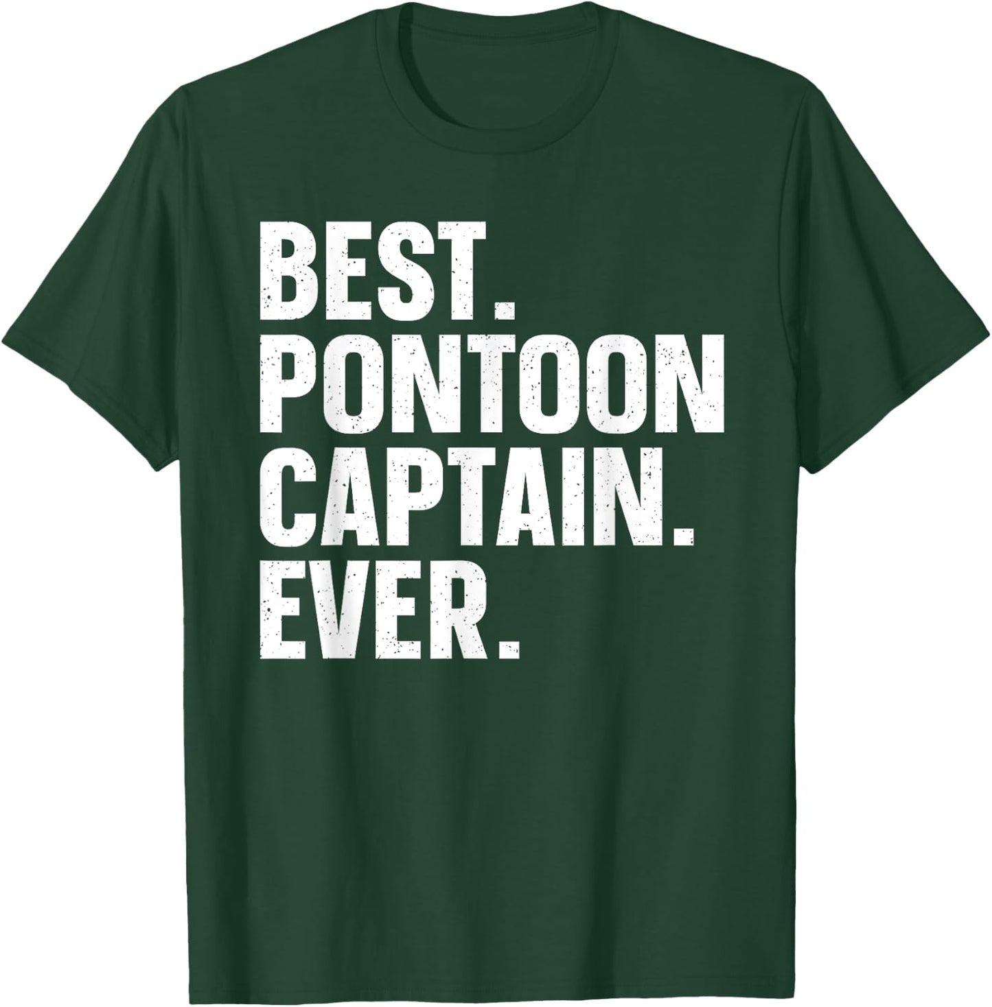 Pontoon Boat Captain Art Women Lake Pontooning Lover T-Shirt - T-Shirt | Forest