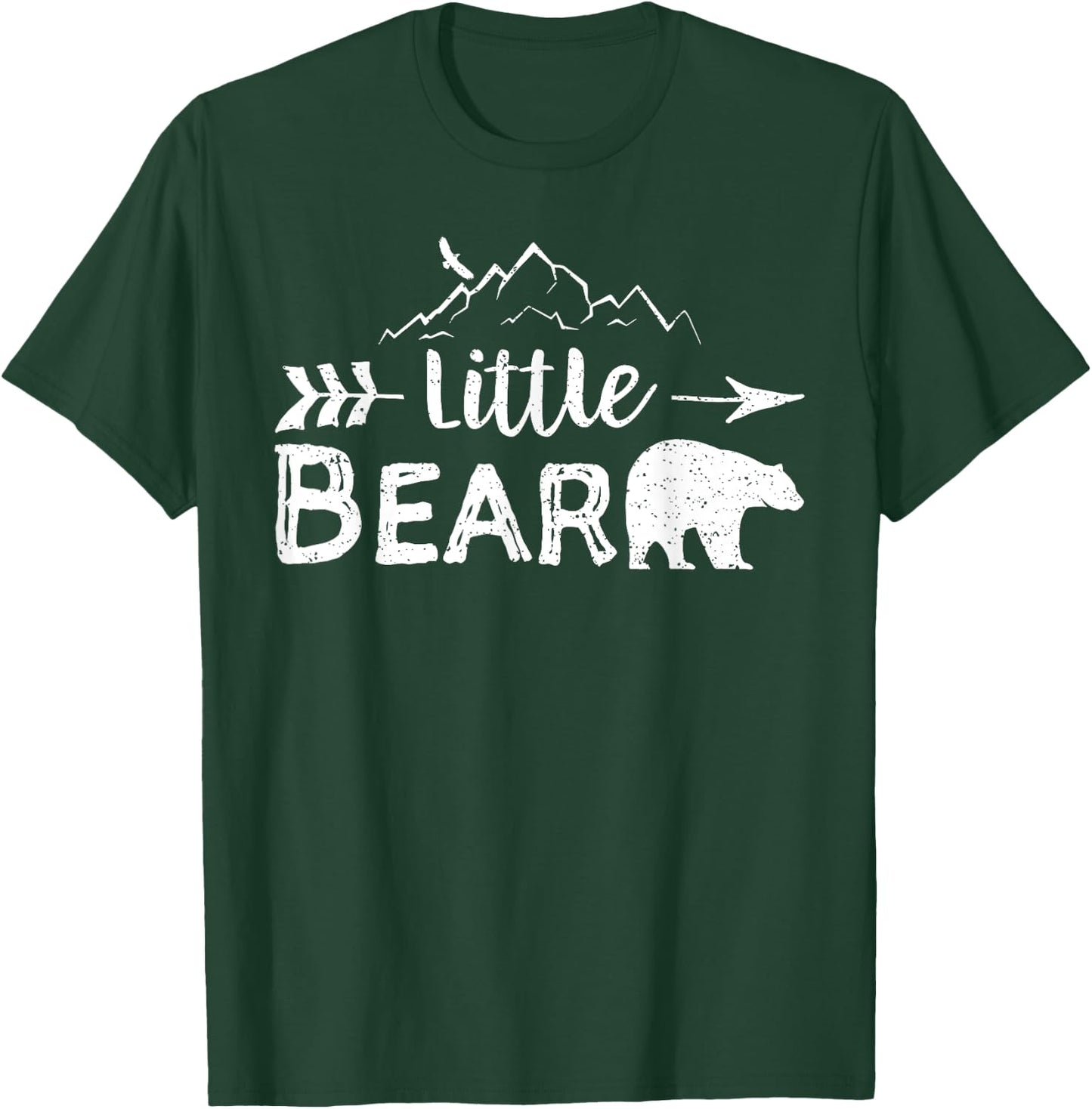 Little Bear Shirt Matching Family Mama Papa Bear Camping T-Shirt - T-Shirt | Forest