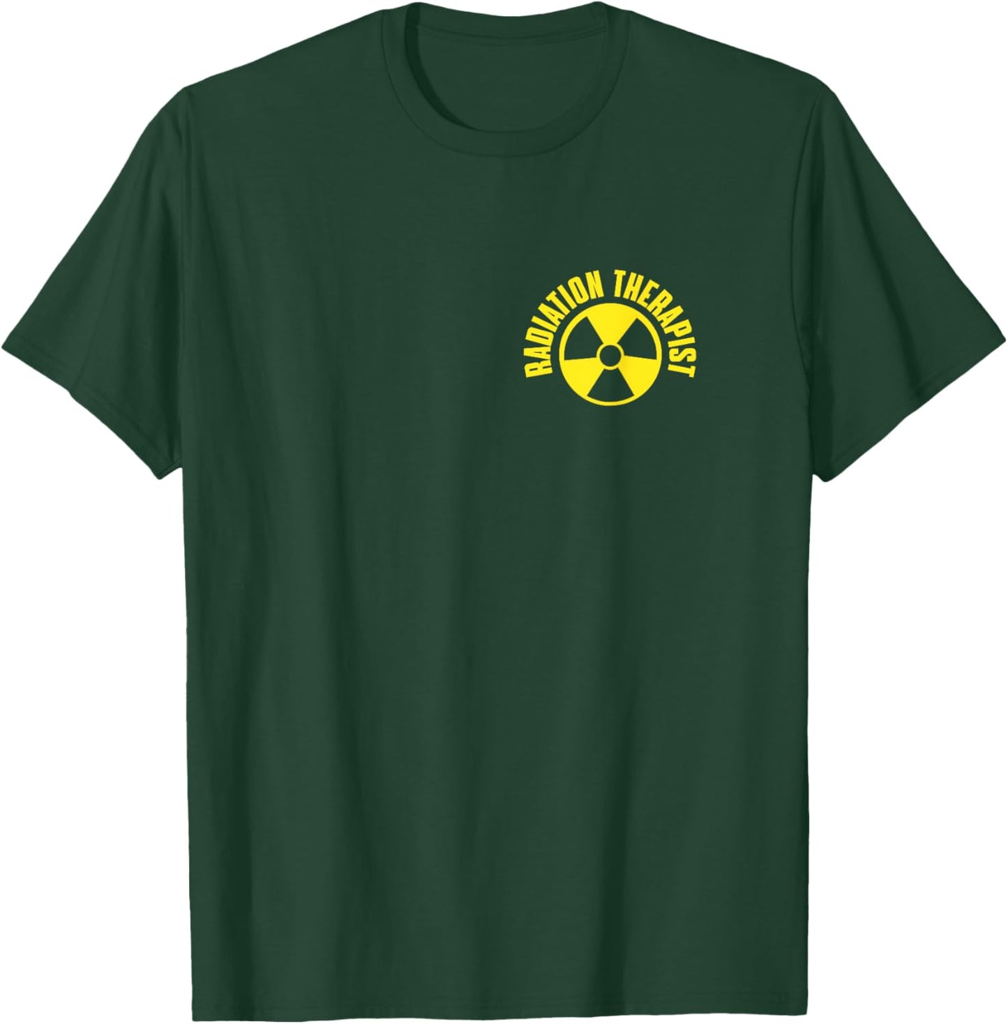 Radiation Therapist Pocket Apparel Radiation Therapy T-Shirt - T-Shirt | Forest